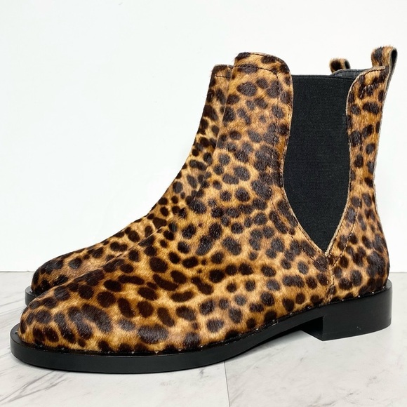 Rebecca Minkoff Sabeen Too Leopard Bootie 7.5 - Picture 1 of 14